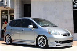 2007-2008 Honda Fit 4Dr Techno R 3 Side Skirts ( mugen style )