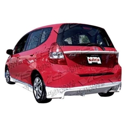 2007-2008 Honda Fit 4Dr Techno R 3 Rear Lip ( mugen style )