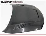 2008-2012 Bmw 1 Seriese82 2Dr Xts Style Carbon Fiber Hood