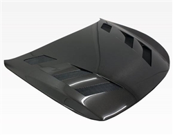 Carbon Fiber Hood AMS Style for Infiniti G37 2DR 08-13 And 2014-2015 Q60 2dr