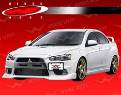 2008-2014 Mitsubishi Evo 10 Jpc Front Lip Polyurethane.