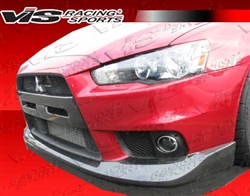 2008-2014 Mitsubishi Evo 10 Oem Style Carbon Fiber Center Grill Insert