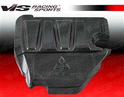 2008-2014 Mitsubishi Evo 10 Oem Style Carbon Fiber Engine Cover