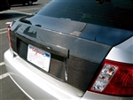 2008-2014  Subaru Wrx 4Dr Oem Style Carbon Fiber Trunk