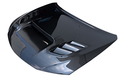 Carbon Fiber Hood VS2 Style for Subaru WRX Hatchback & 4DR 08-14
