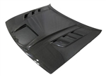 Carbon Fiber Hood Terminator Style for Dodge Challenger 2DR 2008-2021