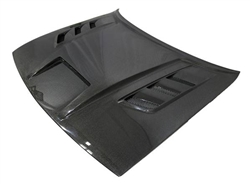 Carbon Fiber Hood Terminator Style for Dodge Challenger 2DR 2008-2021