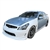 2009-2012 Infiniti G37 4Dr Ams Gt Front Bumper