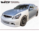 2009-2012 Infiniti G37 4Dr K Speed Side Skirt