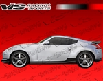 2009-2016 Nissan 370Z 2Dr Techno R Carbon Fiber Side Skirts