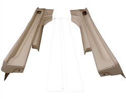 2009-2018 Nissan 370Z 2Dr Wave Style Side Skirts