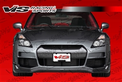 2009-2015 Nissan Skyline R35 Gtr 2Dr Tko Front Bumper With Carbon Lip And Center