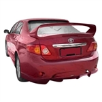 2009-2010 Toyota Corolla 4Dr Ams Rear Bumper