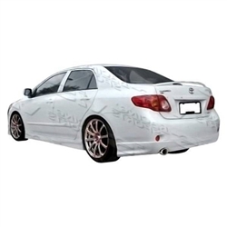 2009-2010 Toyota Corolla 4Dr Fuzion Rear Lip Urethane