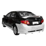 2009-2012 Toyota Corolla 4Dr Icon Rear Spoiier