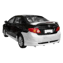 2009-2012 Toyota Corolla 4Dr Icon Rear Spoiier