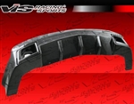 2010-2013 Chevrolet Camaro Sx Carbon Rear Lip With Dry Carbon Exhaust Molding