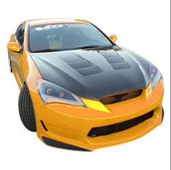 2010-2012 Hyundai Genesis Coupe Ams Gt Front Bumper
