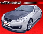 2010-2012 Hyundai Genesis Coupe Pro Line Carbon Fiber Front Lip