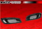 2010-2012 Hyundai Genesis Coupe Pro Line Carbon Fiber Foglight Garnishes