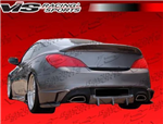 2010-2013 Hyundai Genesis Coupe Tornado Rear Bumper