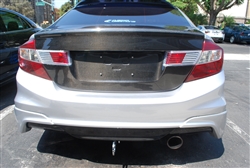 2012-2012 Honda Civic jdm 4Dr Oem Style Carbon Fiber Trunk