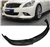 10-13 Infiniti G37 V36 Sedan Only Front Bumper Lip Full Carbon Fiber CF