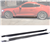 15-23 Ford Mustang S550 Coupe JC Style Side Skirts Carbon Fiber
