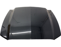 2013-2014 Ford Mustang 2Dr Cowl Induction Carbon Fiber Hood