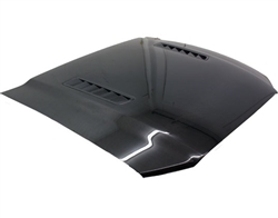 2013-2014 Ford Mustang 2Dr GT Style Carbon Fiber Hood