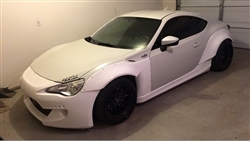 2013-2015 FRS / BRZ V2 Fender Flares Set (rocket bunny rep)