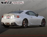 2013 Scion FRS 2dr Techno R Rear Lip ( TRD style )
