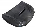 Carbon Fiber Hood V Line Style for Subaru Forester 4DR 14-18