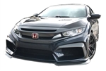 Front Bumper TMC Style for Honda Civic 2 & 4DR 2016-2021