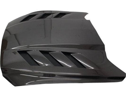 Carbon Fiber Hood AMS Style for Ford MUSTANG 2DR 2018-2023