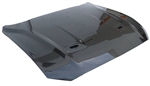 Carbon Fiber Hood OEM Style for Ford MUSTANG 2DR 18-20