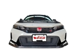 Carbon Fiber Front Lip RS Style For Honda Civic FL5 Type R 2023-2024