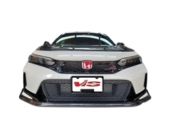 Carbon Fiber Front Lip RS Style For Honda Civic FL5 Type R 2023-2024