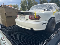 1990-1998 Mazda Miata W-Typ Rear Lip Fiberglass