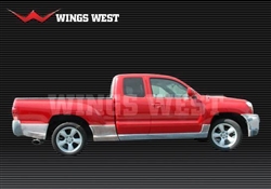 2005-2008 Toyota Tacoma Extended Cab Ww Type Left Side Skirt