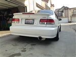 1996-2000 Honda Civic 2Dr Coupe Custom Flushmount Wing With Light
