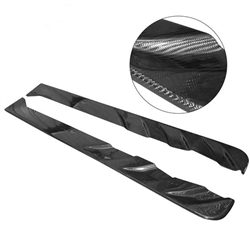 2008-2016 Mitsubishi Lancer EVO X Jun Style Side Skirts Carbon Fiber