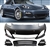 2010-2013 Porsche Panamera 4S Style Unpainted Front Bumper Cover PP