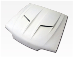 1987-1993 Ford Mustang 2Dr Stalker 2 Fiber Glass Hood