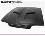 1987-1993 Ford Mustang 2Dr Stalker 2 Carbon Fiber Hood
