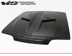 1987-1993 Ford Mustang 2Dr Stalker 2 Carbon Fiber Hood