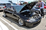 Honda civic 92-95 sedan /4door wingswest rs poly front lip (mugen)