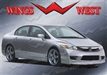 2009-2011 Honda Civic 4 Door Type R Front Lip Polyurethane