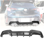 19-22 Toyota Corolla E210 Hatchback 5Dr Unpainted Rear Diffuser - ABS