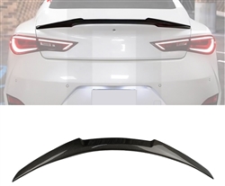 17-22 Infiniti Q60 2nd CV37 Trunk Spoiler M4 Style Carbon Fiber Rear Wing
